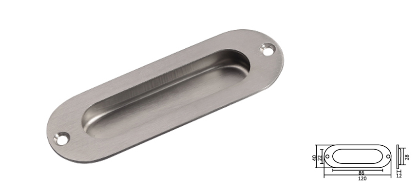 Concealed Handle,Stainless Steel